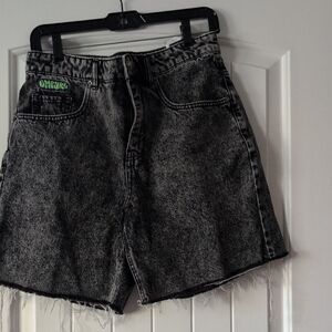 Empyre Black Denim Women Shorts